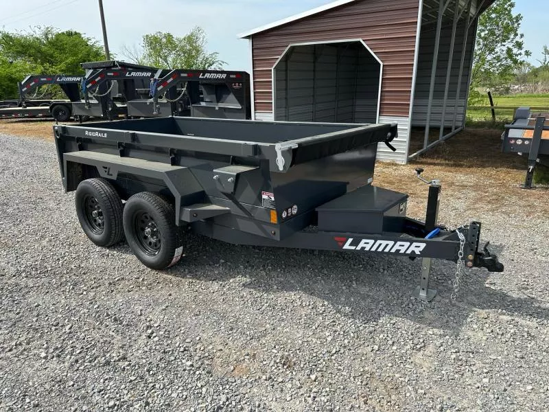 2026 Lamar Trailers 60"X10' GVWR 7K Dump Trailer