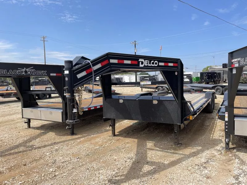 2022 Delco Trailers 102" X 26' GVWR 14K Equipment Trailer