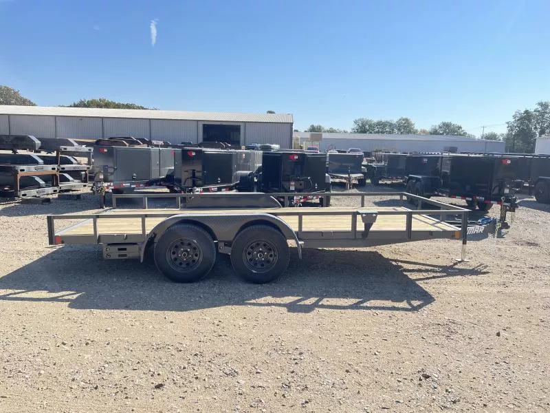 2026 Lamar Trailers 83" X 16' GVWR 7K COMMERCIAL Utility Trailer