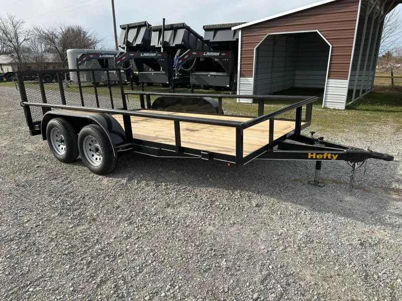 2025 Hefty Trailers 83" X 14' GVWR 7K Utility Trailer