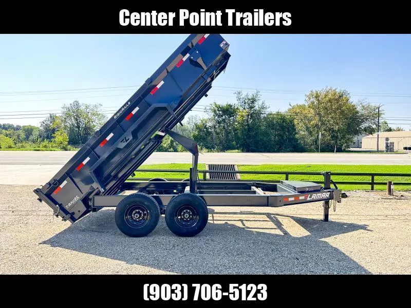 2026 Lamar Trailers 83" X 14' GVWR 14K Dump Trailer