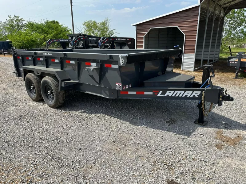 2025 Lamar Trailers 83" X 14' GVWR 14K Dump Trailer