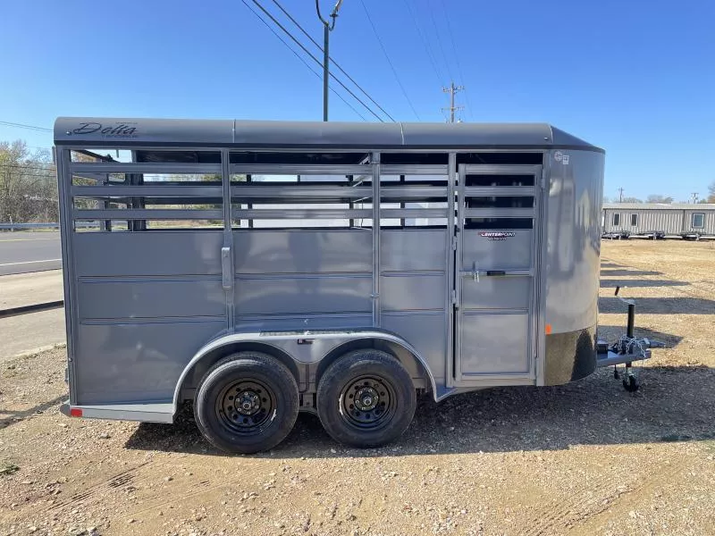 2026 Delta Trailers 6' X 14' GVWR 7K Stock / Stock Combo Trailer
