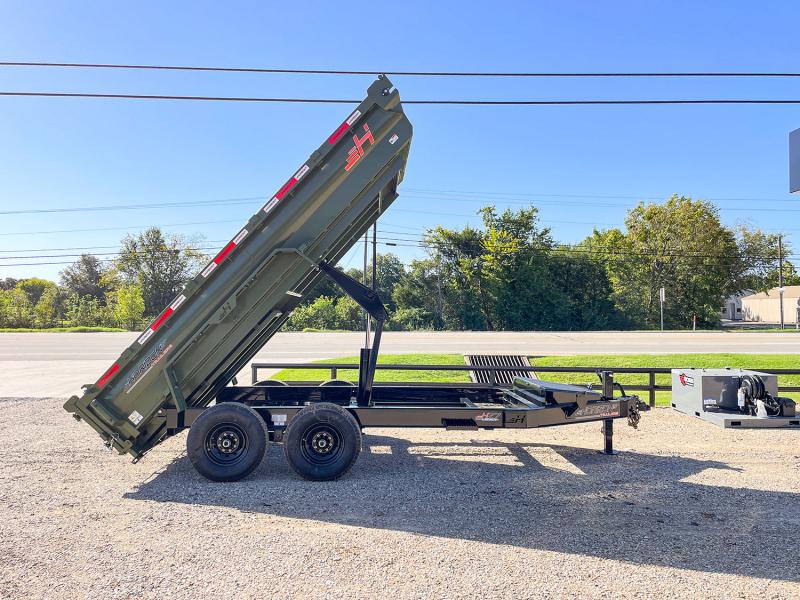 2025 HORIZON TRAILERS 83 X 14' LOW PRO DUMP TRAILER GVWR 15260