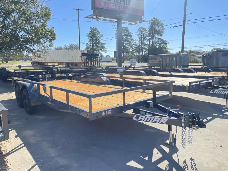 2026 Lamar Trailers 83" X 18' GVWR 7K COMMERCIAL Utility Trailer