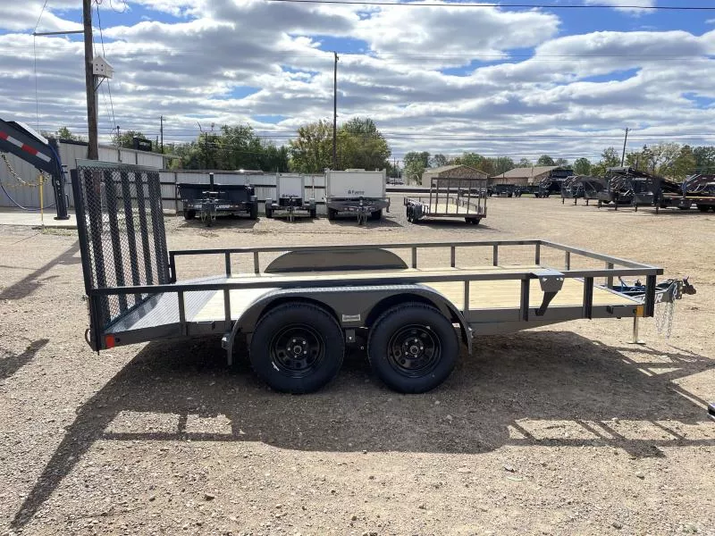 2026 Lamar Trailers 83" X 14' GVWR 7K COMMERCIAL Utility Trailer