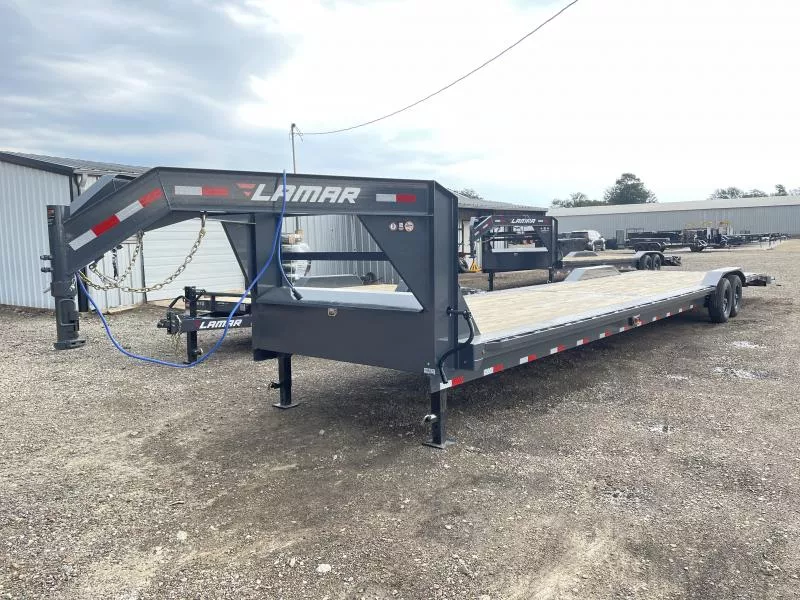 2026 Lamar Trailers 102" X 40' GVWR 14K GOOSENECK LOWBOY / Equipment Trailer