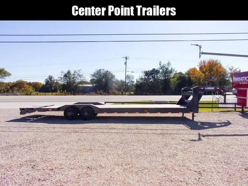 2026 Lamar Trailers 102" X 32' GVWR 14K GOOSENECK LOWBOY / Equipment Trailer