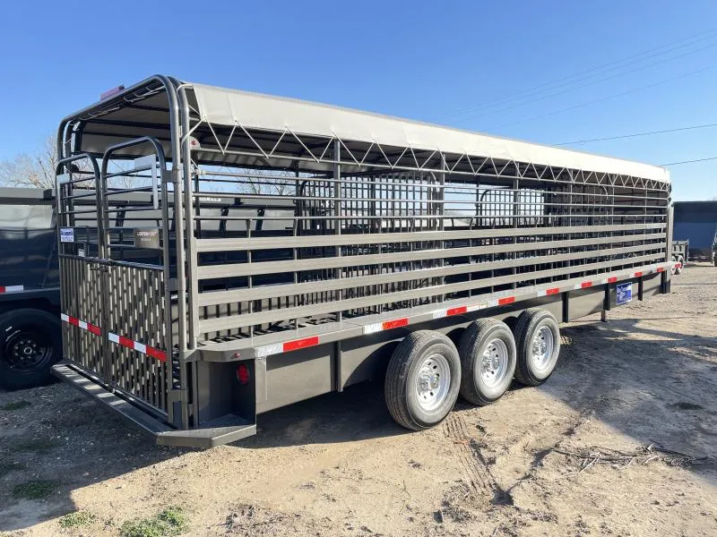 new Stock / Stock Combo Trailers Gooseneck  for sale, in Reno, TX Thumbnail 5