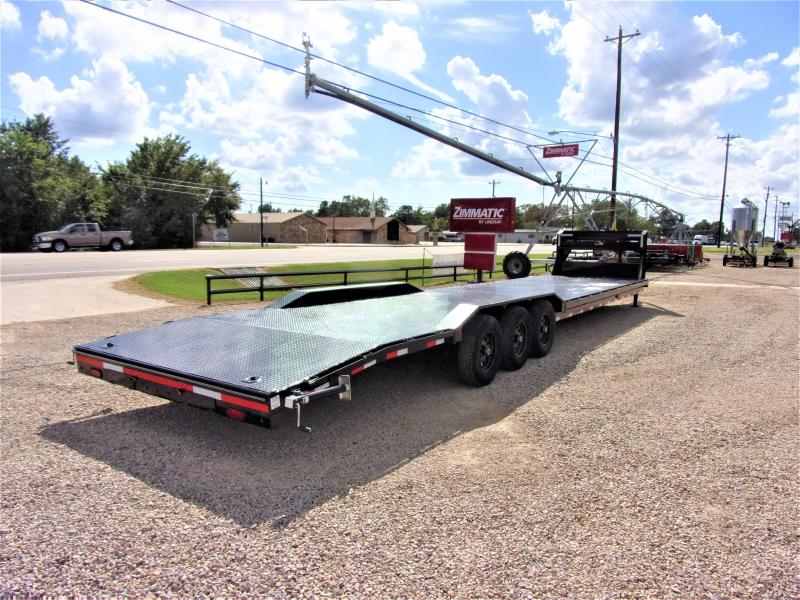2021 LAMAR 102" X 40' HD GOOSENECK LOWBOY / CAR HAULER GVWR 21K