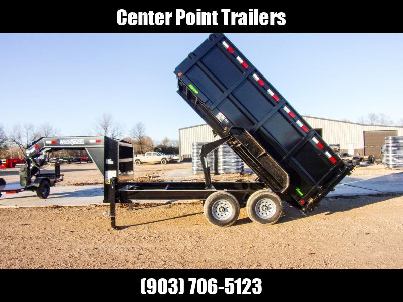 2023 LOAD TRAIL 83" X 14' TANDEM AXLE GOOSENECK DUMP TRAILER GVWR 14K