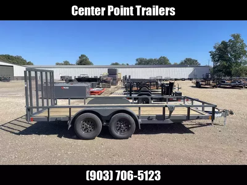 2026 Lamar Trailers 83" X 16' GVWR 7K COMMERCIAL Utility Trailer