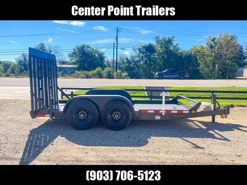 2025 BlackHawk Trailers 80" X 14' GVWR 14K Equipment Trailer
