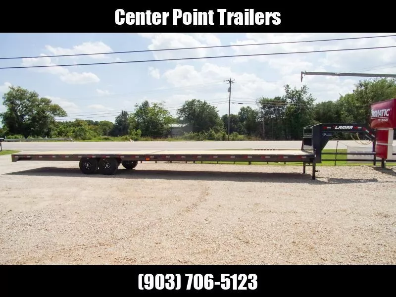 2026 Lamar Trailers 102" X 40' GVWR 14K GOOSENECK Flatbed Trailer