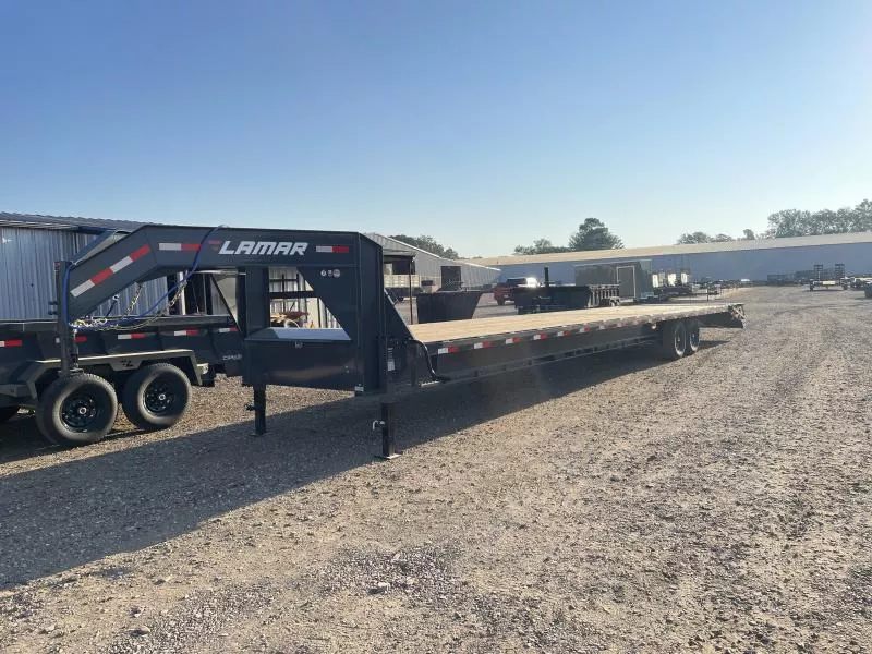 2026 Lamar Trailers 102" X 40' GVWR 14K GOOSENECK Flatbed Trailer