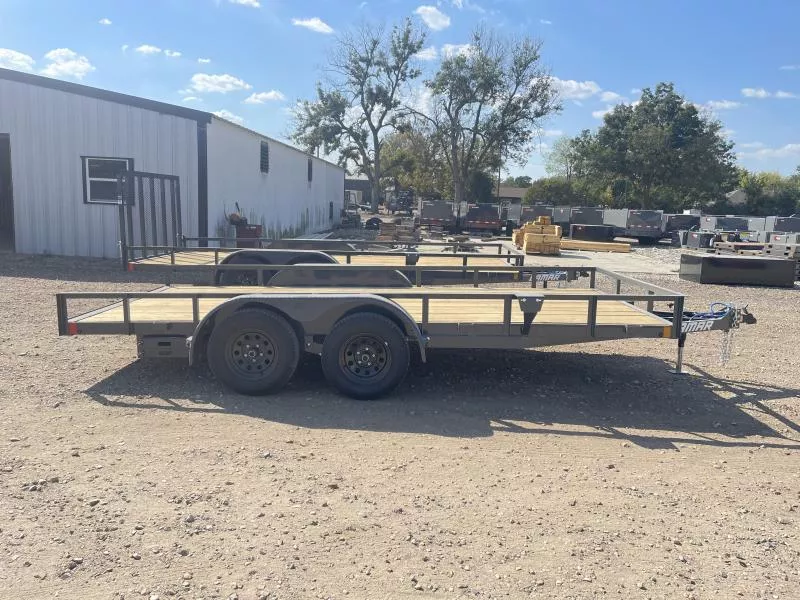 2026 Lamar Trailers 83" X 16' GVWR 7K COMMERCIAL Utility Trailer