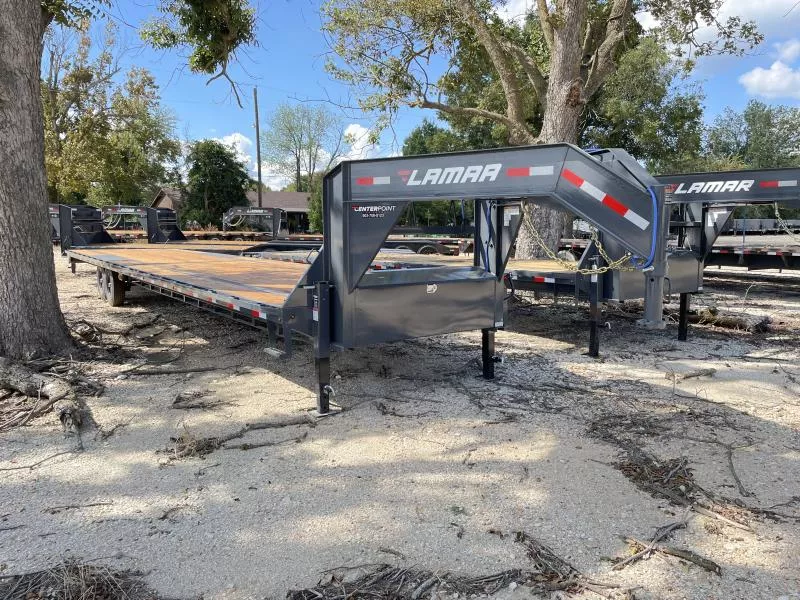 2026 Lamar Trailers 102" X 40' GVWR 14K GOOSENECK Flatbed Trailer