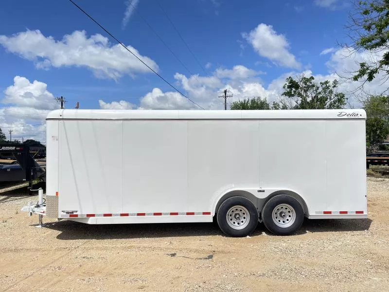 2025 Delta Trailers 8' X 20' X 6'6" GVWR 10K ALL STEEL Cargo / Enclosed Trailer