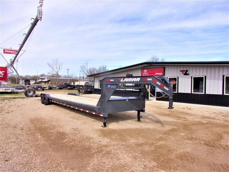 2023 Lamar 102 x 40' HD GOOSENECK LOWBOY / CAR HAULER GVWR 14K