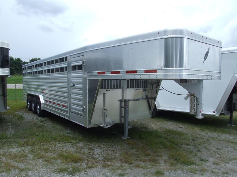 2022 Featherlite 26' x 7' Livestock Stock / Stock Combo Trailer 2022 Featherlite 26' x 7' Livestock Stock / Stock Combo Trailer
