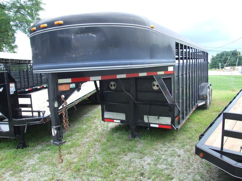 1999 CornPro Trailers 20'x6' Livestock Stock / Stock Combo Trailer 1999 CornPro Trailers 20'x6' Livestock Stock / Stock Combo Trailer