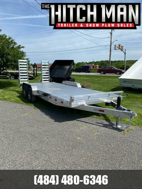 7 X 20 (18+2) Sure-Trac Aluminum Implement Trailer 10k 7 X 20 (18+2) Sure-Trac Aluminum Implement Trailer 10k