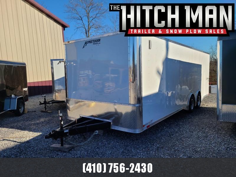 8 5 x 24 Homesteader Champion SGT 10k Enclosed Car Hauler 8 5 x 24 Homesteader Champion SGT 10k Enclosed Car Hauler