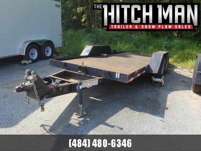 Used 2000 7X16 Hudson Equipment Trailer 12.5k Used 2000 7X16 Hudson Equipment Trailer 12.5k