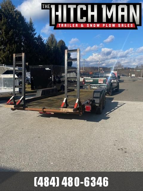 USED 7 x 18 Quality Equipment Trailer 14k USED 7 x 18 Quality Equipment Trailer 14k
