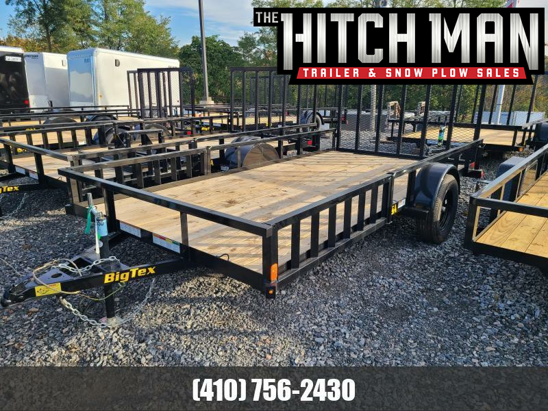 7' x 14' Big Tex Single Axle ATV Utility Trailer 3K  **w/ 5' Side Ramps