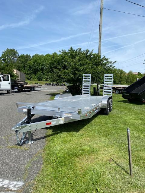 7 X 20 (18+2) Sure-Trac  Aluminum Implement Trailer 10k 