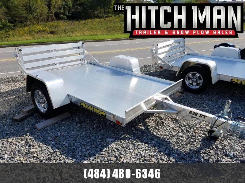 5' 3" x 8' Aluma 638 Aluminum Utility Trailer 2k 5' 3" x 8' Aluma 638 Aluminum Utility Trailer 2k