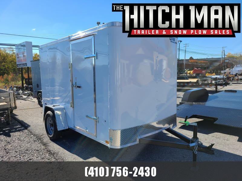 6 x 10 Look ST Cargo Trailer 3k ***White w/Ramp Door 6 x 10 Look ST Cargo Trailer 3k ***White w/Ramp Door