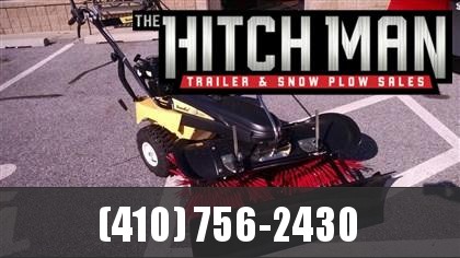 SnowEx SS-4000 40" Walk-Behind Snow Broom Plow SnowEx SS-4000 40" Walk-Behind Snow Broom Plow