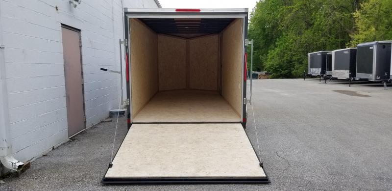 7 x 14 Look Element Se V-Nose Cargo 7k ***Silver w/Ramp Door 7 x 14 Look Element Se V-Nose Cargo 7k ***Silver w/Ramp Door