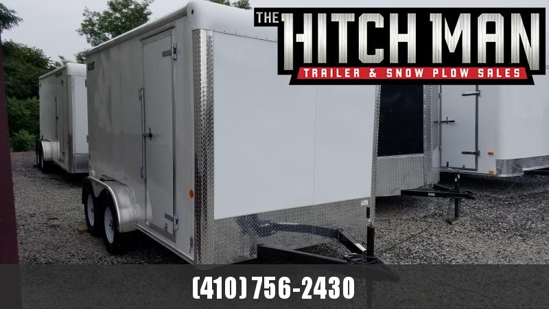 7 x 12 Car-Mate Custom Cargo 7k White 7 x 12 Car-Mate Custom Cargo 7k White