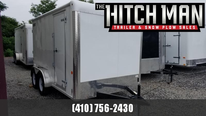 7 x 12 Car-Mate Custom Cargo 7k White 7 x 12 Car-Mate Custom Cargo 7k White