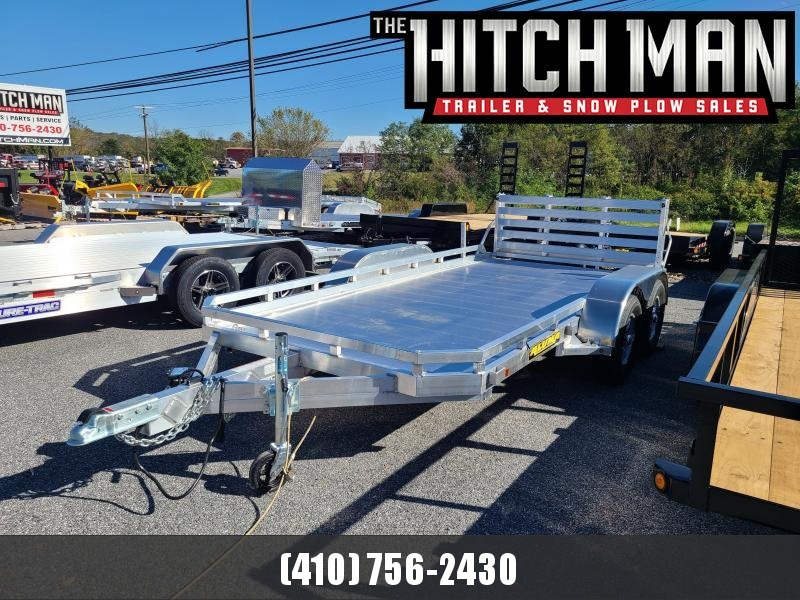 6.5' x 14' ALUMA 7814 Utility Trailer 7K **w/Bi-Fold Rear Gate 6.5' x 14' ALUMA 7814 Utility Trailer 7K **w/Bi-Fold Rear Gate