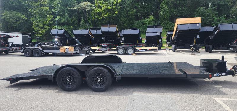 7 x 20 BWISE Hydraulic Tilt Car Hauler Car / Racing Trailer 10k