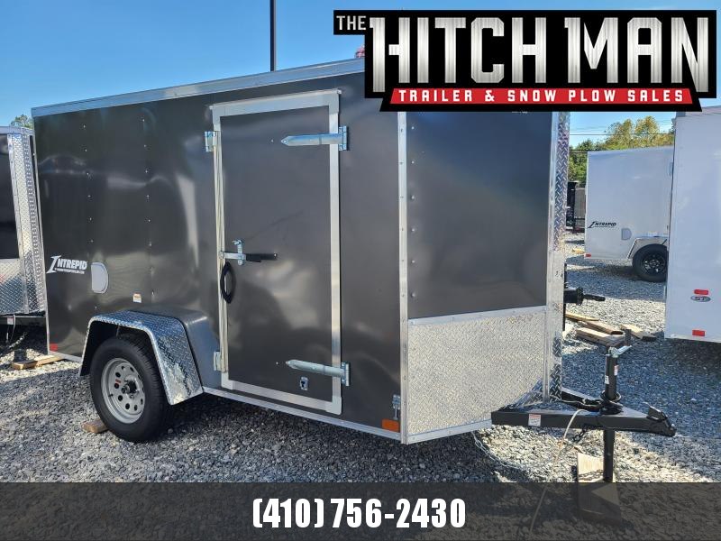 5 x 10 Homesteader Intrepid V Nose Enclosed Cargo Trailer 3k **Charcoal w/ Ramp Door Pkg. 5 x 10 Homesteader Intrepid V Nose Enclosed Cargo Trailer 3k **Charcoal w/ Ramp Door Pkg.