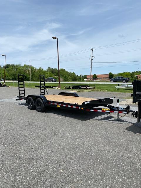 7 x 18 (15+3)  Big Tex Trailers 10ET-18 Equipment Trailer 10k