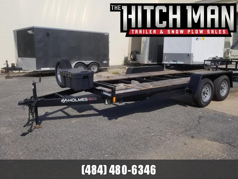 Used 2018 Holmes 7X16 Car Hauler Trailer 7k Used 2018 Holmes 7X16 Car Hauler Trailer 7k