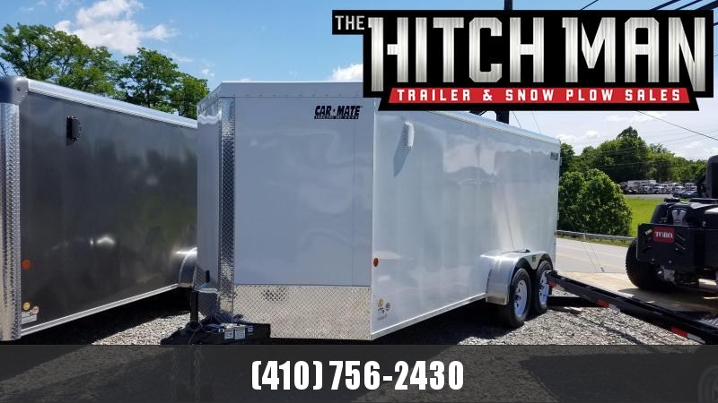 7 x 16 Car Mate Liberty Sport V Nose Enclosed Cargo Trailer 7K 7 x 16 Car Mate Liberty Sport V Nose Enclosed Cargo Trailer 7K