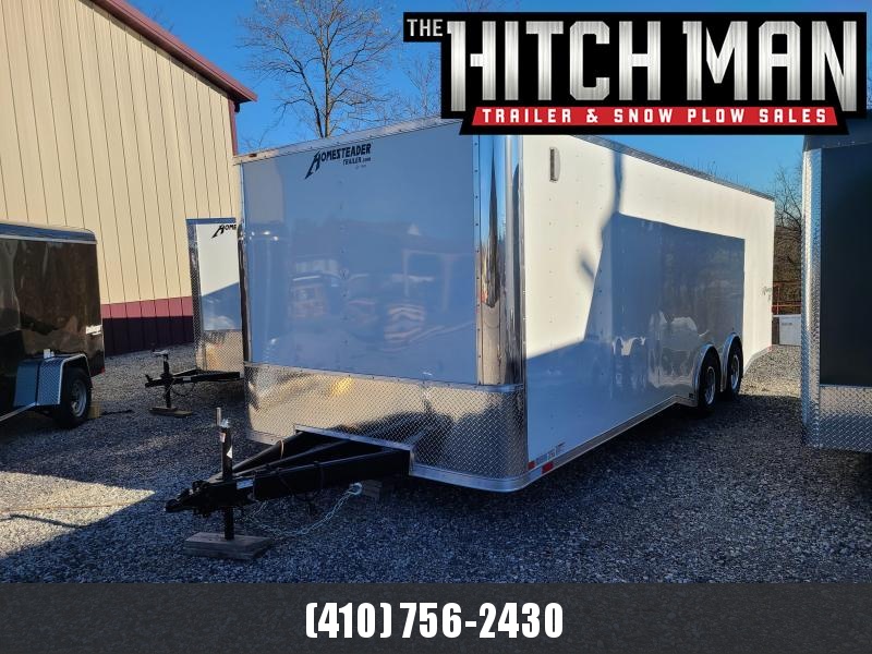 8 5 x 24 Homesteader Champion SGT 10k Enclosed Car Hauler 8 5 x 24 Homesteader Champion SGT 10k Enclosed Car Hauler
