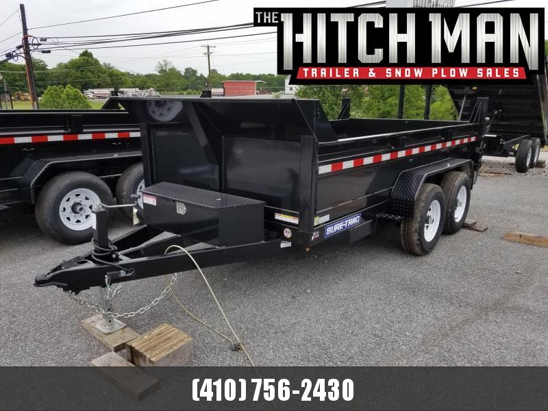 6 x 12 Sure Trac SD Low Profile Dump Trailer 10k 6 x 12 Sure Trac SD Low Profile Dump Trailer 10k