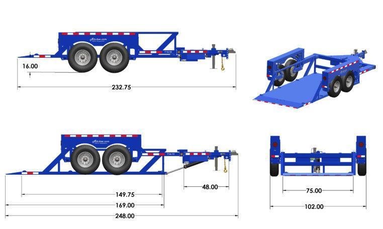 new Equipment / Flatbed Trailers Air Tow  for sale, in Boothwyn, PA Thumbnail 7