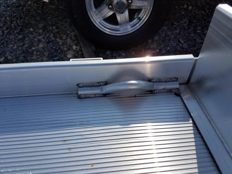 5' 3" x 8' ALUMA 638 Aluminum Utility Trailer 2K w/ BiFold Rear Gate