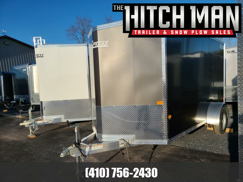 6 x 12 High Country XPRESS V-Nose Aluminum Cargo / Enclosed Trailer, 3K ***Charcoal w/Ramp Door & 3" Extra Height 6 x 12 High Country XPRESS V-Nose Aluminum Cargo / Enclosed Trailer, 3K ***Charcoal w/Ramp Door & 3" Extra Height