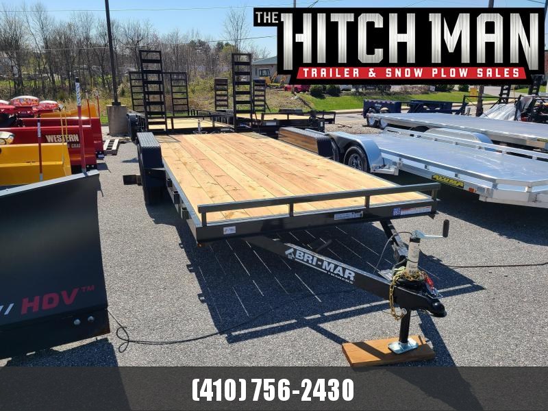 7 X 18 B-Wise EH18-10 Low Pro Equipment Trailer 10K 7 X 18 B-Wise EH18-10 Low Pro Equipment Trailer 10K