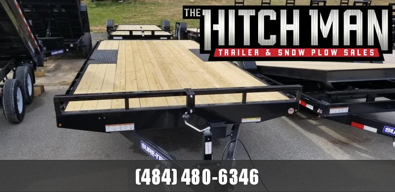 Sure-Trac 8.5 x 18 Flat Deck Deckover 10k Sure-Trac 8.5 x 18 Flat Deck Deckover 10k
